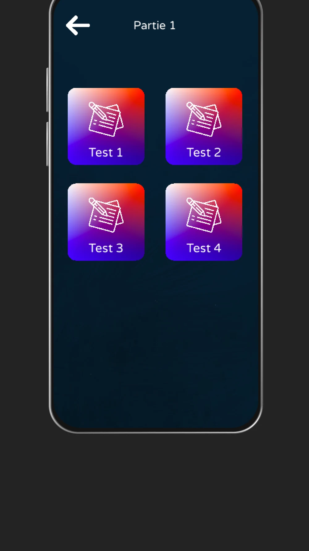 Oral comprehension - TCF screenshot